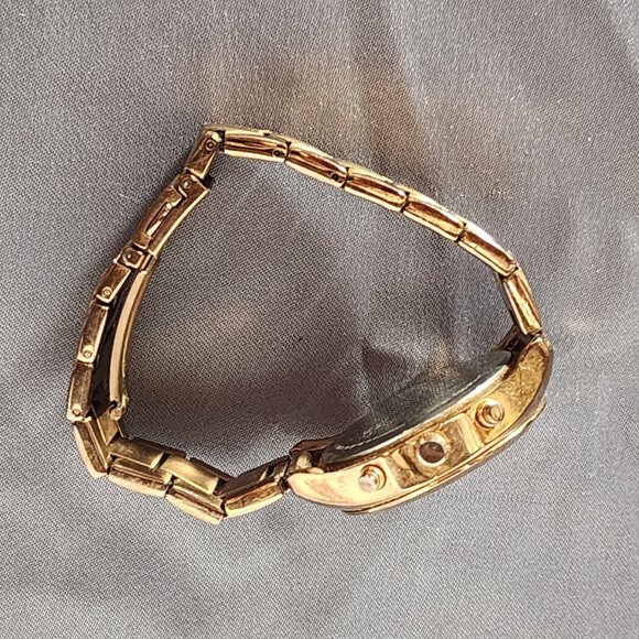 Caravelle New York Bulova Copper Tone Chronograph Water Resistant Melissa Watch - Picture 6 of 16